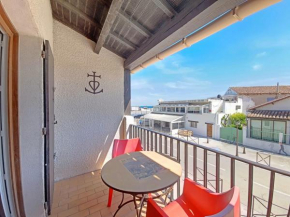 Duplex rénové à 2 pas de la mer, climatisé, 4 couchages - FR-1-475-83